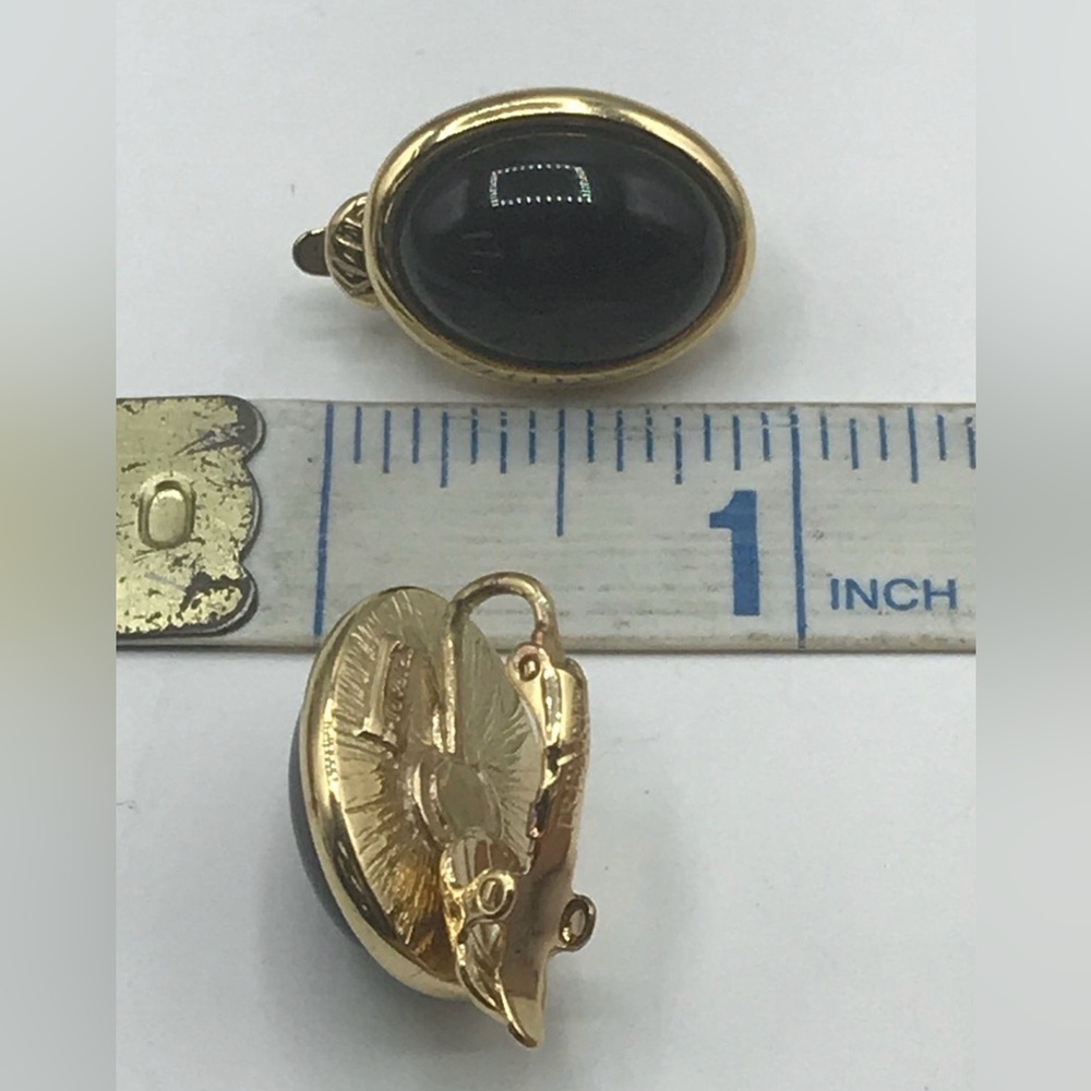 Trifari Gold Clip-On Earrings